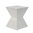 14.75" Lightweight Concrete Outdoor Accent Table by HouseOfZazla