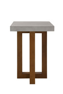Keven - Faux Concrete Top Table by Unique Piece Furniture