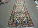3' 3"X 10' Antique Handmade Caucasian Shirvan Wool Runner Rug Nice
