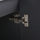 Contemporary Wall Mounted Bathroom Vanity With Resin Double Sink by HouseOfZazla