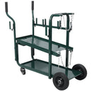 Heavy Duty 2-Tier Rolling Welding Cart
