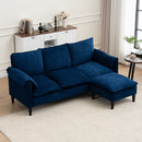 Convertible Combination Sofa With Footstools With Storage by Unique Piece Furniture