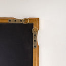 Gold Bamboo-Style Rectangular Wall Mirror, Textured Frame for Living Room/Bedroom/Entryway by HouseOfZazla