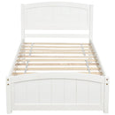 Platform Bed & Headboard, Footboard And Wood Slat Support by Unique Piece Furniture