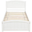 Platform Bed & Headboard, Footboard And Wood Slat Support by Unique Piece Furniture