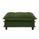 73 Chenille Ottoman