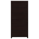 Maureen - 5 Shelf Bookcase With Drawer - Cappuccino by HouseOfZazla