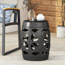 Large Metal End Table by Unique Piece Furniture