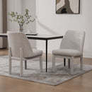 Wide Minimalist Dining Chair by Unique Piece Furniture