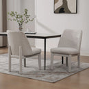 Wide Minimalist Dining Chair by Unique Piece Furniture