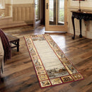 Nature's Nest - GC_CBL3003 Lodge Area Rug by HouseOfZazla