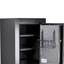 9.33 Cubic Ft Biometric Keypad Rifle Safe - Black by HouseOfZazla