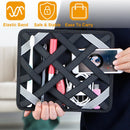 Tablet Case Organizer – Double-Sided Sleeve with Elastic Band for 9.7"