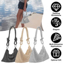 Rhinestone Evening Bag with Detachable Strap