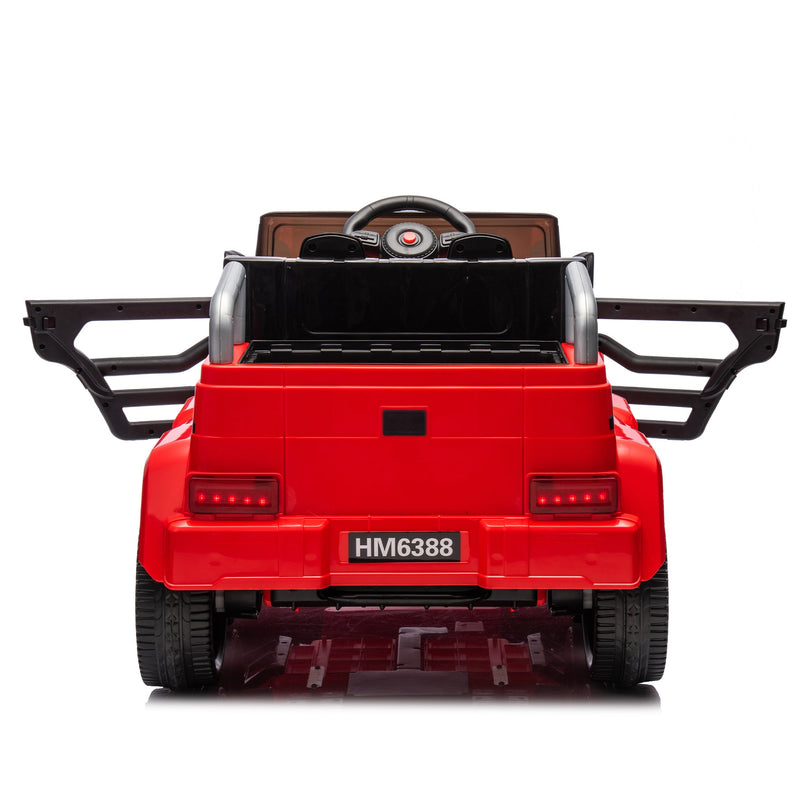 24V Ride On Car for Kids Battery Powered Ride On 4WD Toys with Remote Control,Parents Can Assist in Driving,Music and Lights,Five-Point Safety Belt,Rocking chair mode for back-and-forth swinging