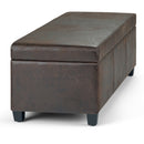 Avalon - Contemporary Storage Ottoman Bench by HouseOfZazla