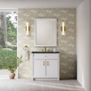 James Martin Bellshire 36" Single Bathroom Vanity, Bright White