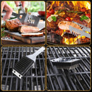 BBQ Tool Grilling Accessories, 16-Inch Stainless Steel BBQ Grill Tools
