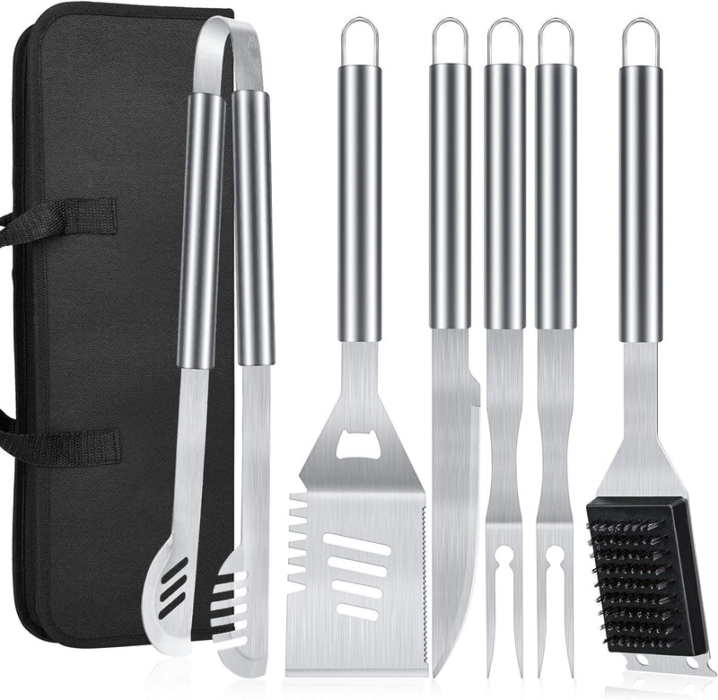 BBQ Tool Grilling Accessories, 16-Inch Stainless Steel BBQ Grill Tools