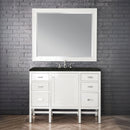 James Martin Addison 48" Single Bathroom Vanity, Glossy White