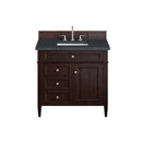James Martin Brittany 36" Single Bathroom Vanity, Burnished Mahogany