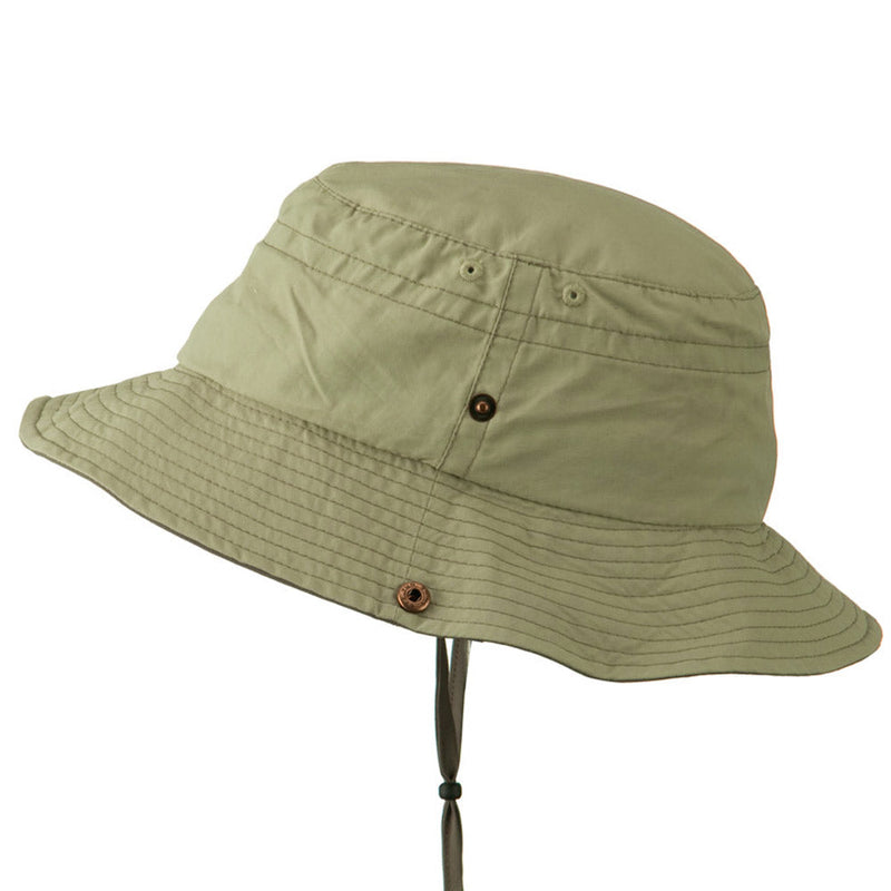Big Size Talson UV Bucket Hat with Chin Cord