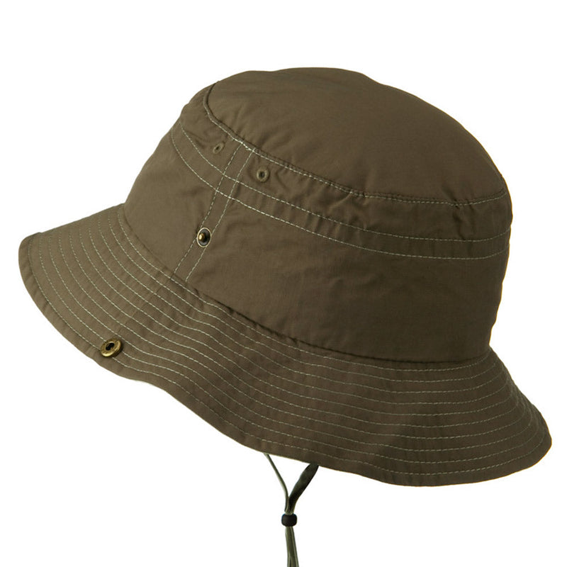 Big Size Talson UV Bucket Hat with Chin Cord