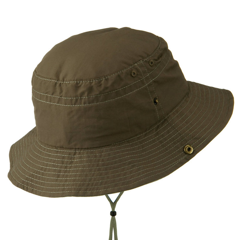 Big Size Talson UV Bucket Hat with Chin Cord