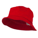 Big Size Cotton Blend Twill Bucket Hat