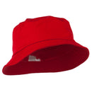 Big Size Cotton Blend Twill Bucket Hat