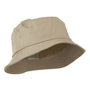 Big Size Cotton Blend Twill Bucket Hat