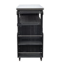 Foldable Outdoor Kitchen Island Patio Mobile Kitchen Cart