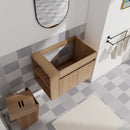 30 Inch Bathroom Vanity With Open Shelf