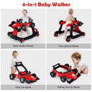 4-in-1 Foldable Activity Push Walker with Adjustable Height by LJGDeals