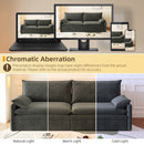4 Seat Convertible Sleeper Sofa Bed, Modern With Storage