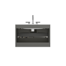 TIA 30" Wall Mount Space Grey Bathroom Vanity by HouseOfZazla