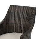 Hillhurst Outdoor Chair Set of 2 with Weather Resistant Cushions by HouseOfZazla