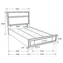Urbana - Storage Panel Bed