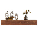 72" Rustic Wood Fireplace Mantel,Wall-Mounted & Floating Shelf for Home Decor