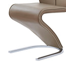 Tony - Dining Chairs (Set of 2) - Brown / Beige by Unique Piece Furniture