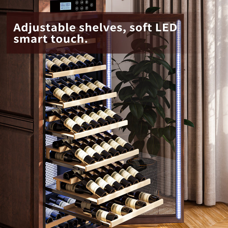 Temperature Control Professional Wooden Refrigerated Wine Cabinet, photo 6 of 7