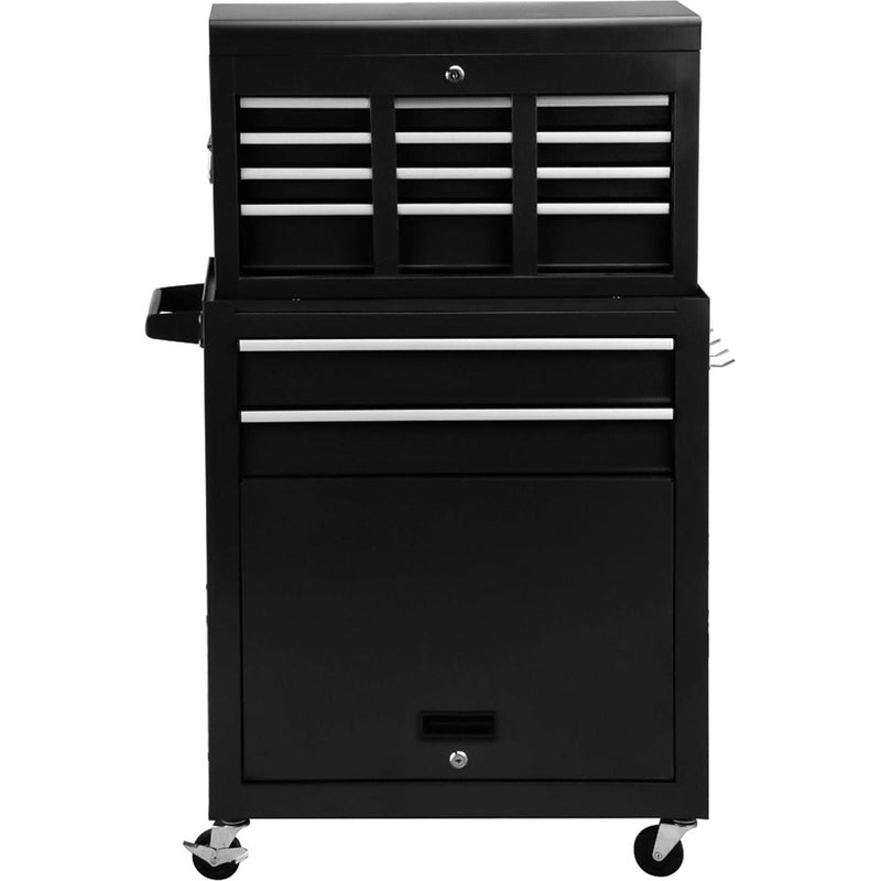 High Capacity Rolling Tool Chest with Wheels and Drawers, 8-Drawer Tool Storage Cabinet
