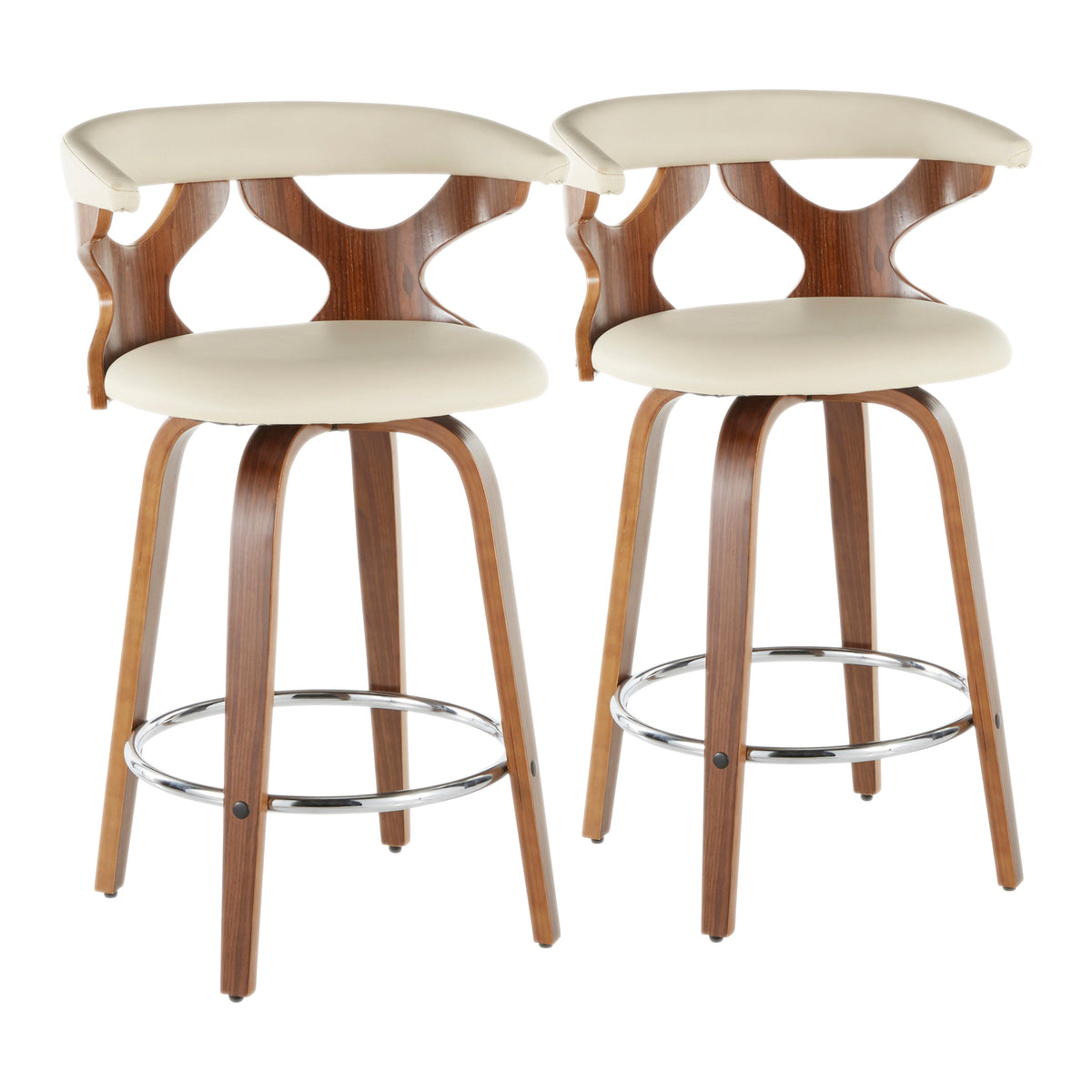 Mid-Century Modern Counter Stool, photo 3 of 10