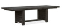 Plum Creek - Extendable Trestle Dining Table by Unique Piece Furniture