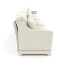 Elegant Sofa With Ergonomic Design And Lumbar Pillows by HouseOfZazla