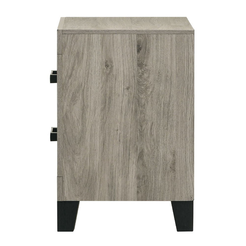 Mari - Nightstand - Light Gray Finish, photo 6 of 7