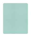 Moderne Flush Mount Conversion Kit 14"w Island Paradise Blue Drum Lampshade by LampsUSA