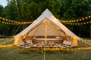 Oxford Bell Tent for Family Camping - Spacious 13.1ft Yurt with Stove Jack by HouseOfZazla