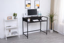 Console Table Narrow Modern Entryway Table Small Behind Couch Table Skinny Sofa Table Hallway Table For Living Room - Black by HouseOfZazla