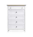 Windmill Harbour - Drawer Chest - White Whisp And Sand by Unique Piece Furniture